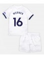 Tottenham Hotspur Timo Werner #16 Domácí dres pro děti 2023-24 Krátký Rukáv (+ trenýrky)